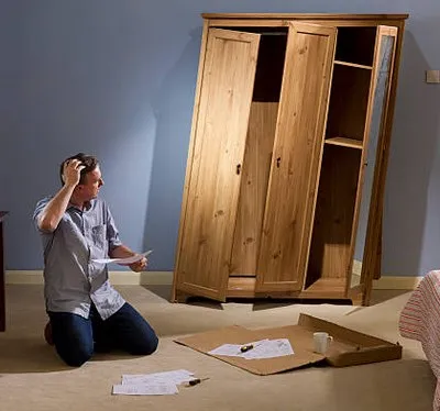 Organized woodworking plans and tools