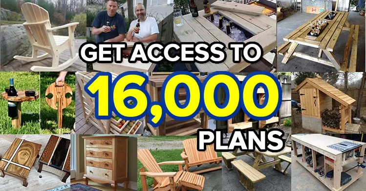Detailed woodworking plans and diagrams